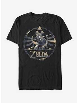 Nintendo Legend of Zelda Link Circle Pattern T-Shirt, , hi-res