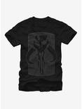 Star Wars Mandalore Logo T-Shirt, BLACK, hi-res