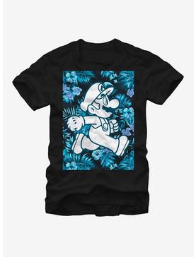 Nintendo Mario Floral Print Run T-Shirt, , hi-res