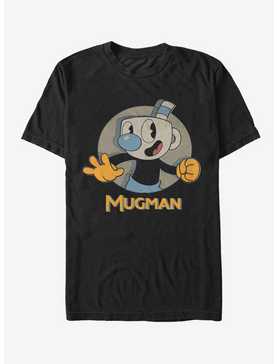 Cuphead Mugman Portrait Circle T-Shirt, , hi-res