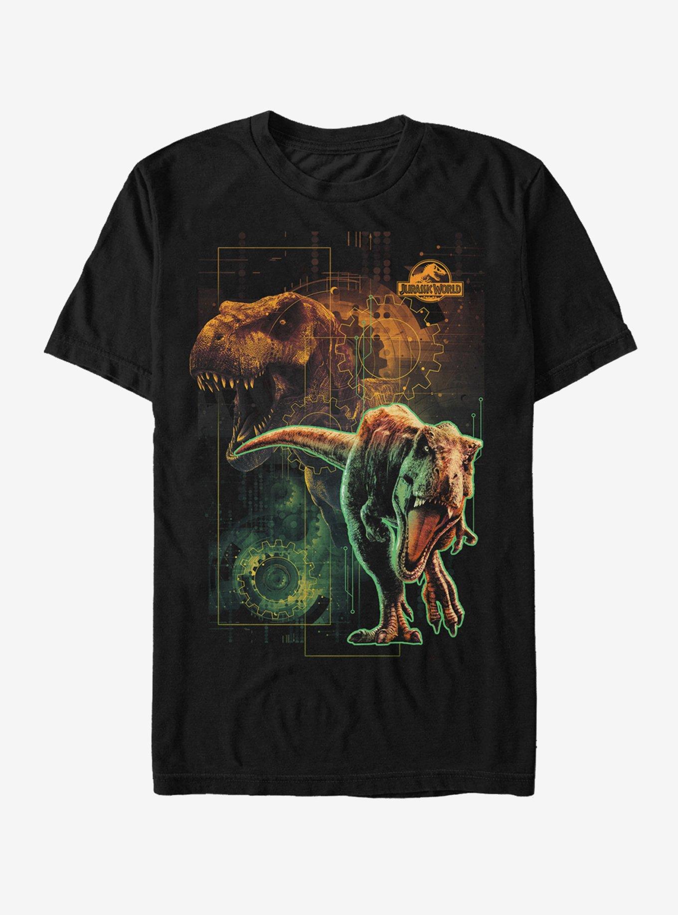 Jurassic World: Fallen Kingdom New Predator Dinosaur T-Shirt - BLACK ...