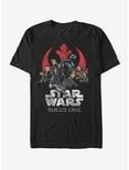 Star Wars Rebellion Groupshot Logo T-Shirt, BLACK, hi-res