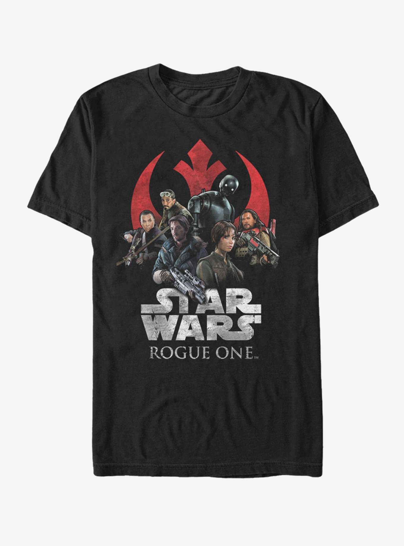 Star Wars Rebellion Groupshot Logo T-Shirt, , hi-res
