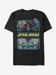 Star Wars Retro Darth Vader T-Shirt, BLACK, hi-res