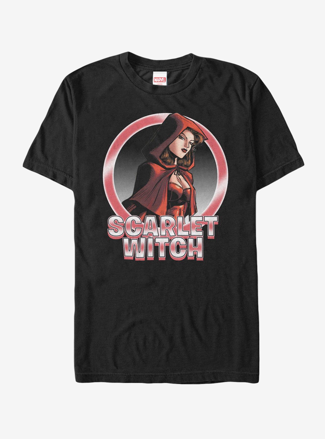 Marvel Scarlet Witch Circle T-Shirt, BLACK, hi-res