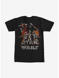 Star Wars The First Order Attacks T-Shirt, BLACK, hi-res