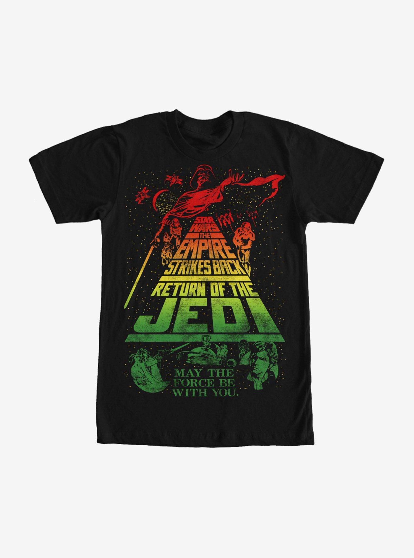 Star Wars Title Collage T-Shirt, , hi-res