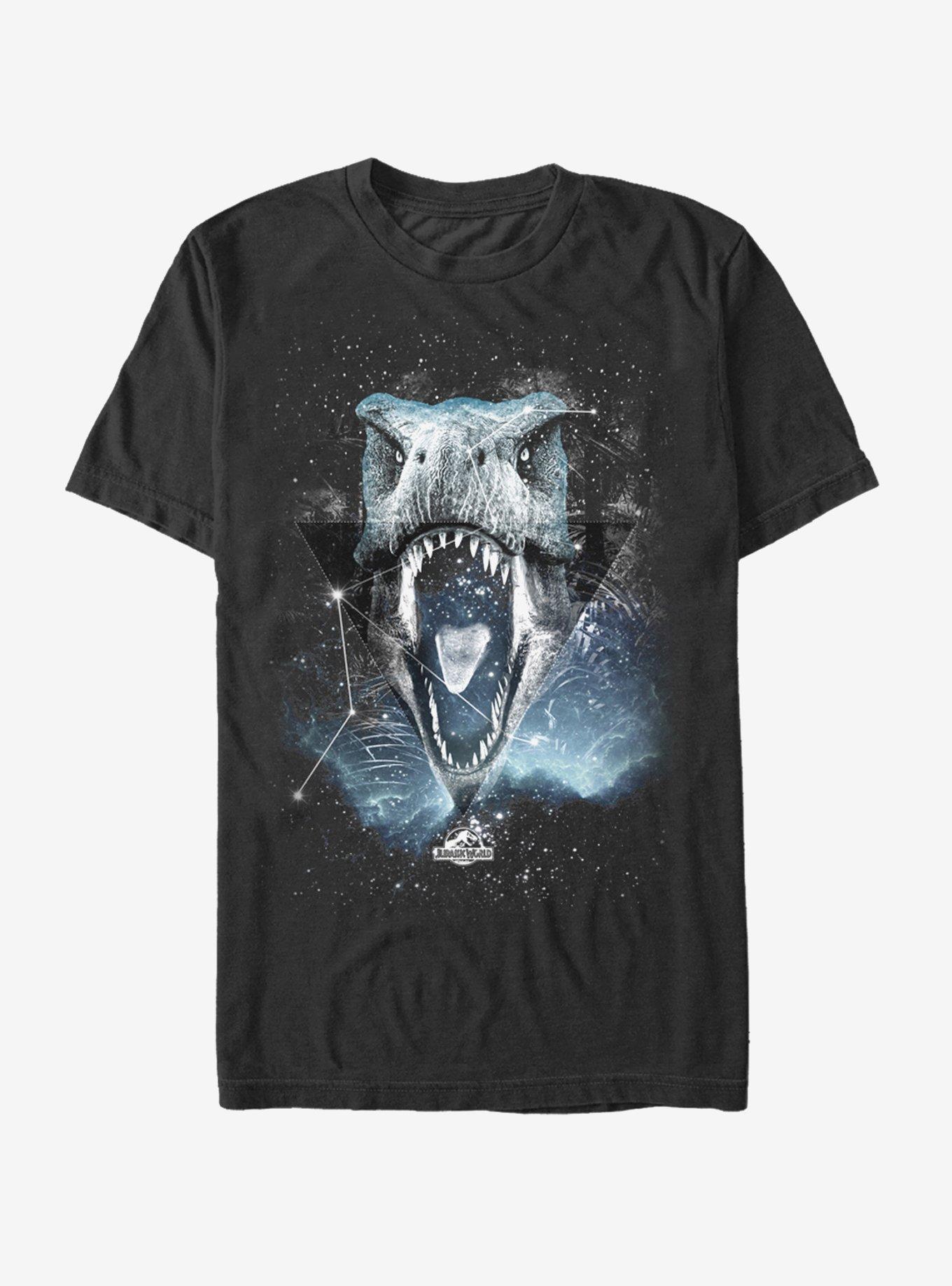 Jurassic World Tyrannosaurus Rex Constellation T-Shirt, BLACK, hi-res