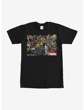 Marvel Villain Collage T-Shirt, , hi-res