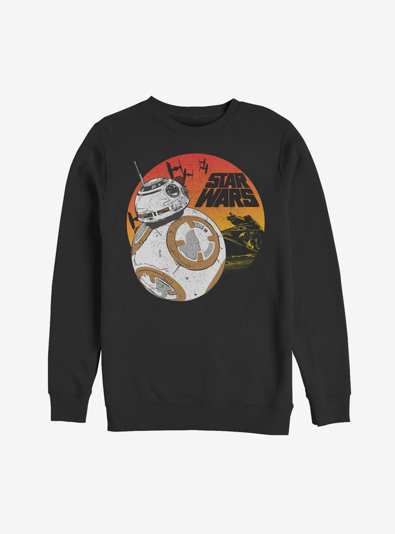 Star Wars BB-8 Sunset Sweatshirt, BLACK, hi-res