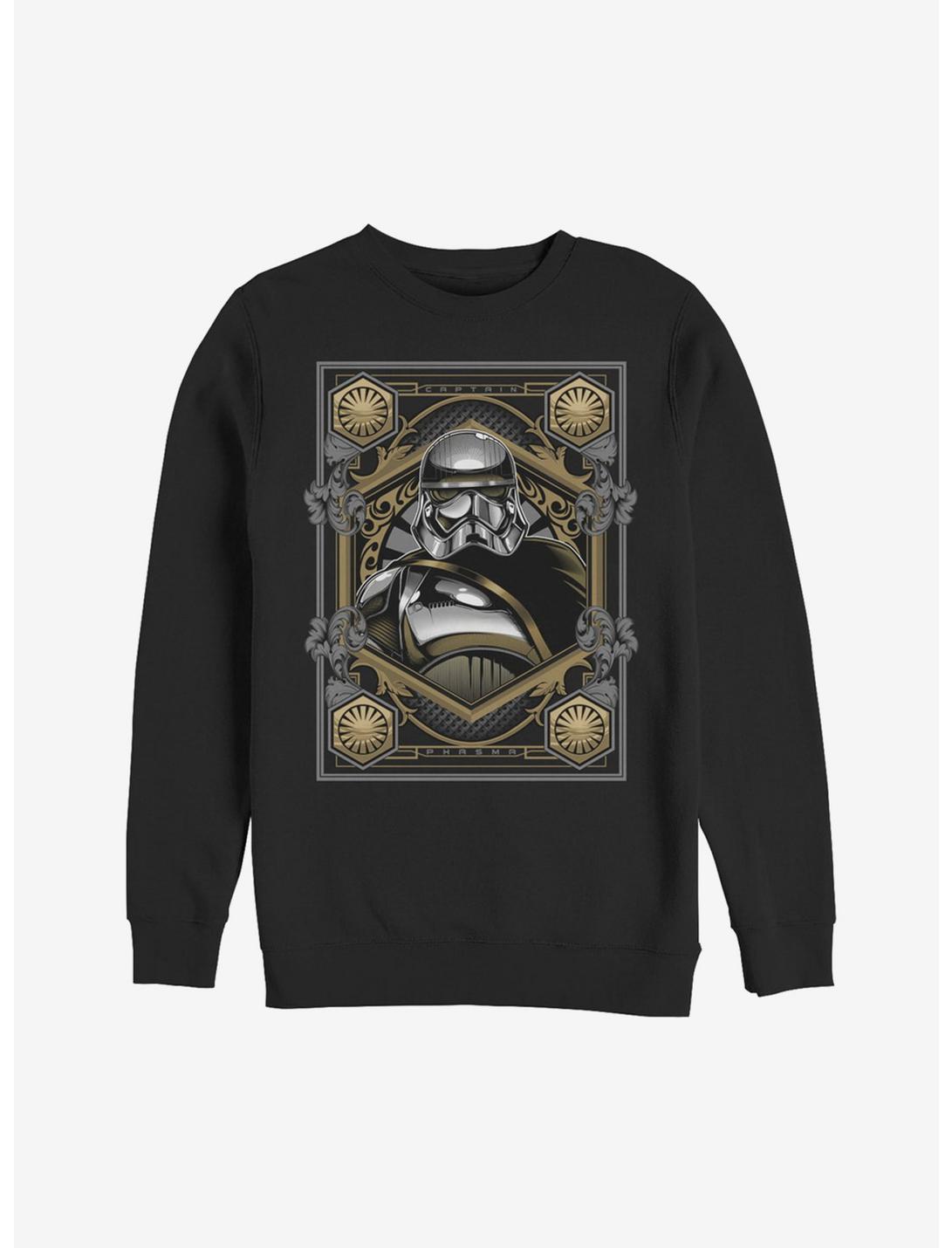 Star Wars Captain Phasma Card Sweatshirt, BLACK, hi-res