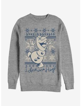 Frozen Christmas Warm Hugs Girls Sweatshirt, , hi-res