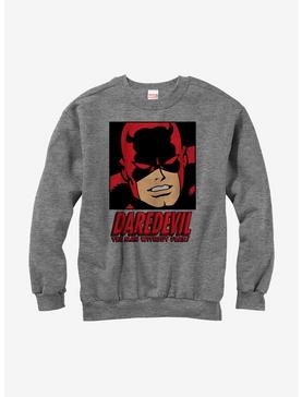 Marvel Daredevil Man Without Fear Sweatshirt, ATH HTR, hi-res