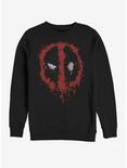 Marvel Deadpool Splatter Icon Sweatshirt, BLACK, hi-res