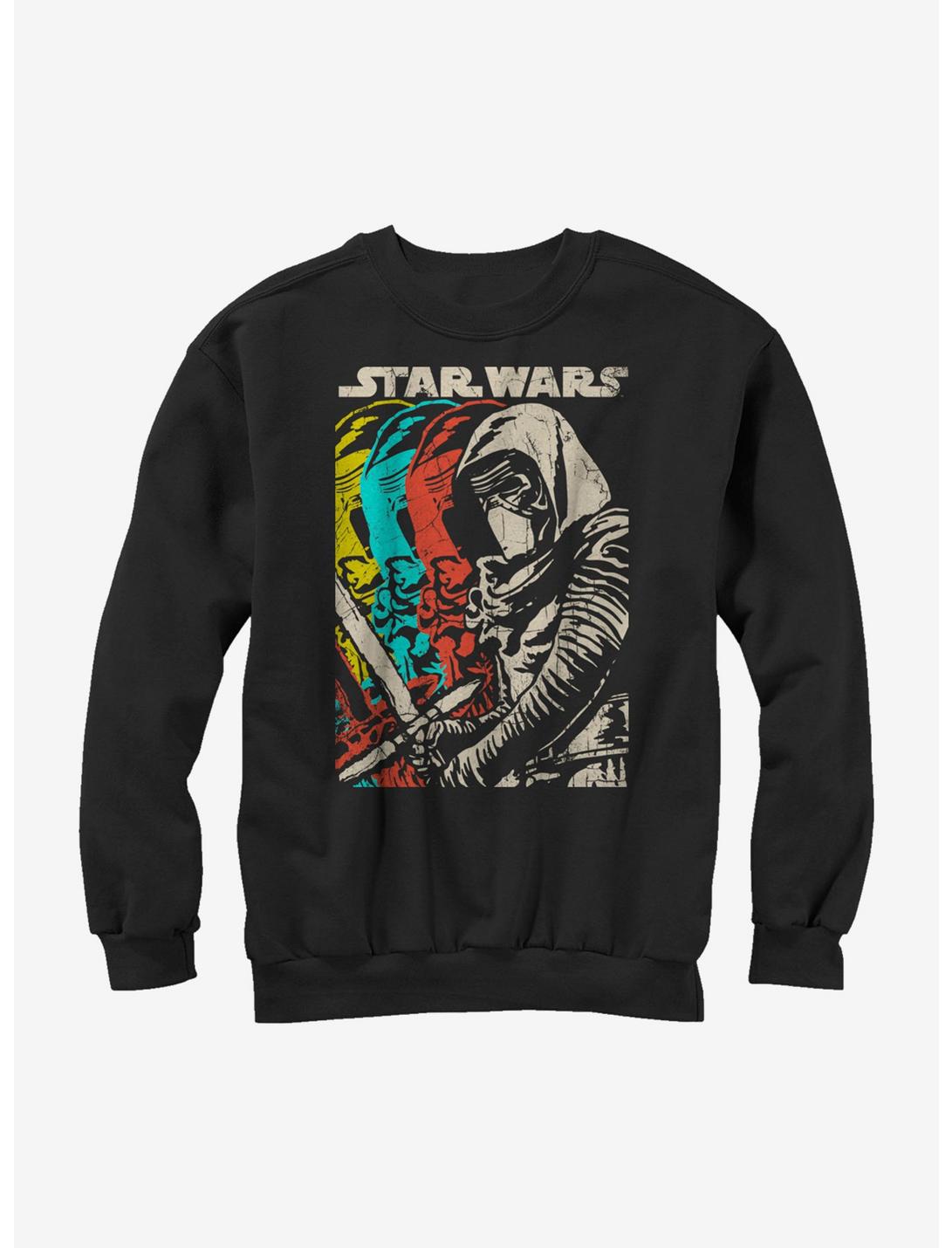 Star Wars Episode VII The Force Awakens Kylo Ren Copies Sweatshirt, BLACK, hi-res