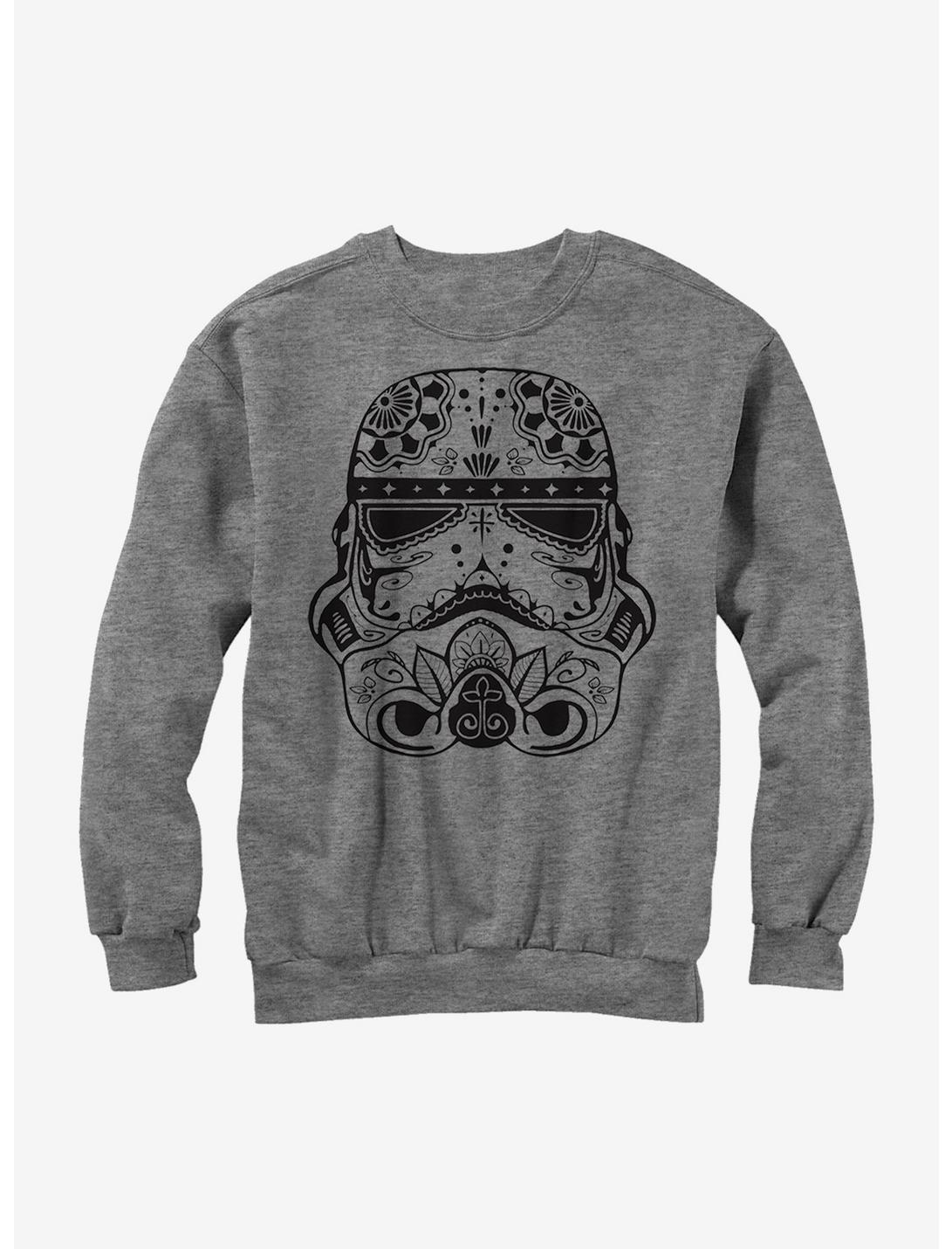 Star Wars Ornate Stormtrooper Sweatshirt, ATH HTR, hi-res