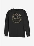 Star Wars Rebel Logo Streak Sweatshirt, BLACK, hi-res