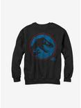 Jurassic World Retro T-Rex Circle Sweatshirt, BLACK, hi-res