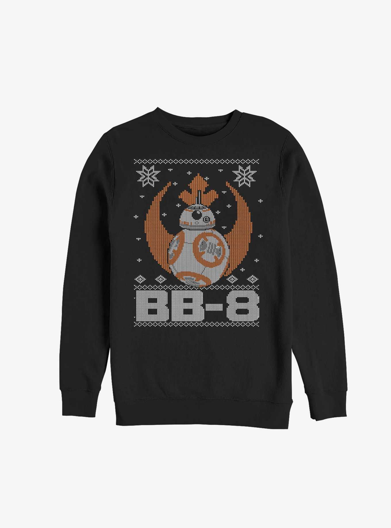 Star Wars Ugly Christmas BB-8 Snow Sweatshirt, , hi-res