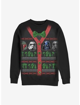 Star Wars Villain Helmet Ugly Christmas Sweater Sweatshirt, , hi-res