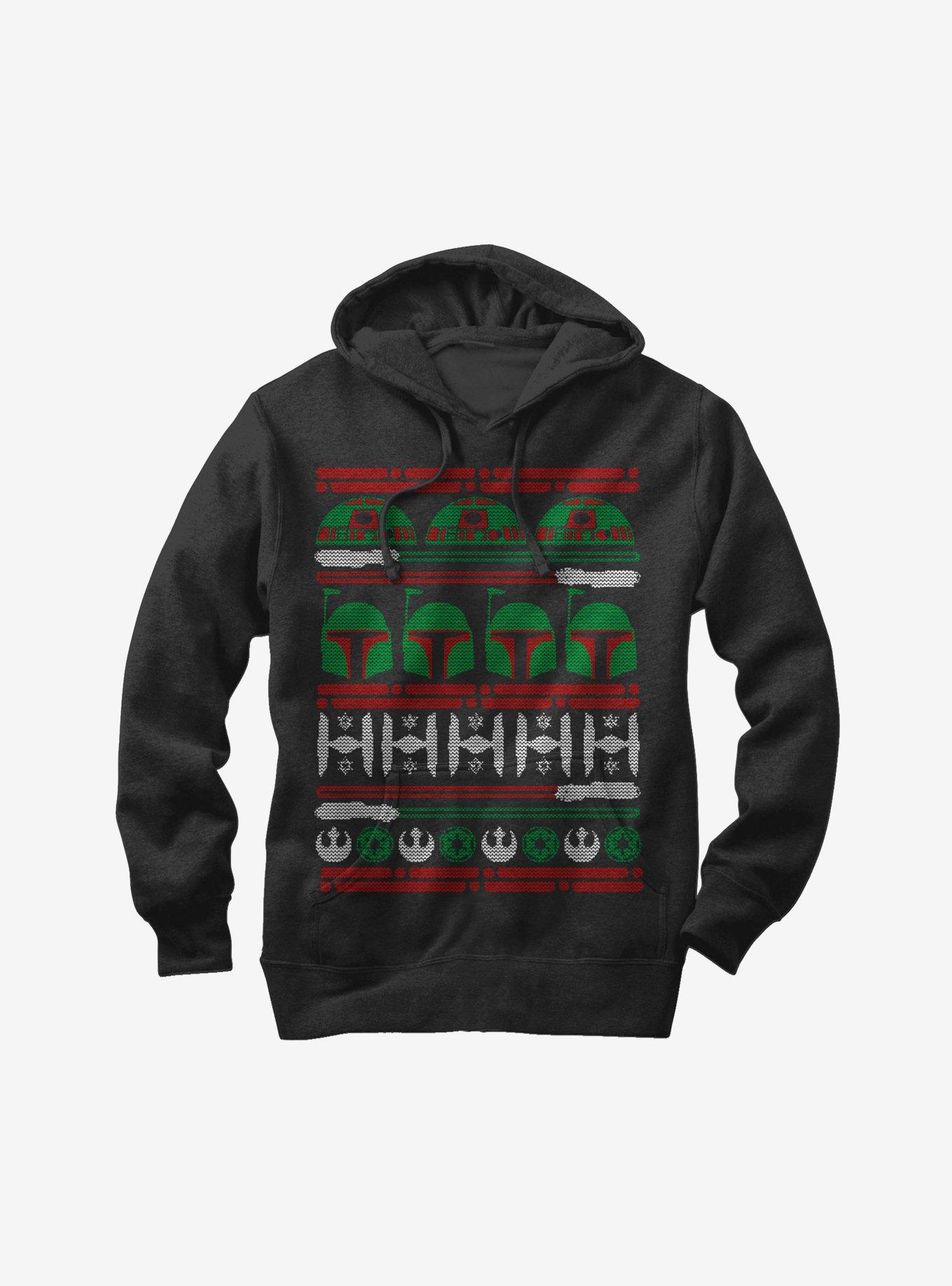 Star Wars Boba Fett Ugly Christmas Sweater Hoodie
