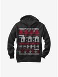 Star Wars Ugly Christmas Sweater Hoodie, BLACK, hi-res