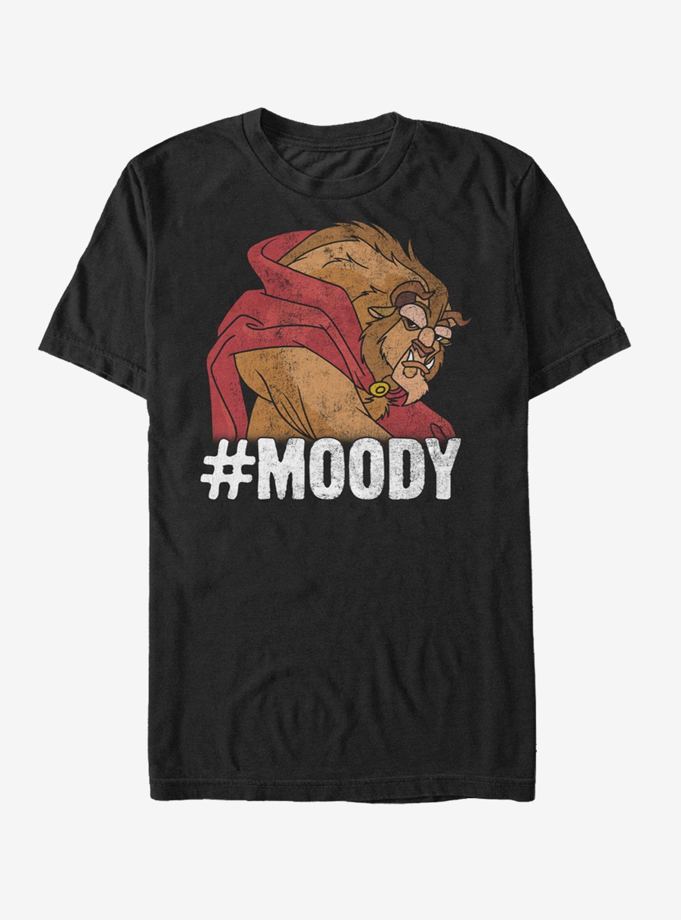 Disney Beauty And The Beast Moody T-Shirt, , hi-res