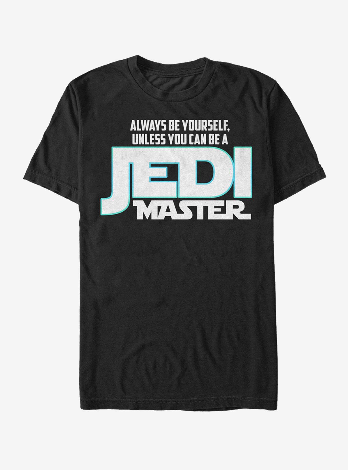 Jedi master deals t shirt