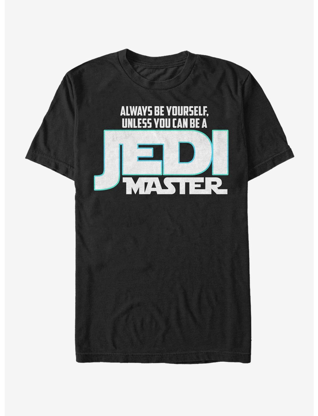 Star Wars Always Be a Jedi Master T-Shirt, BLACK, hi-res