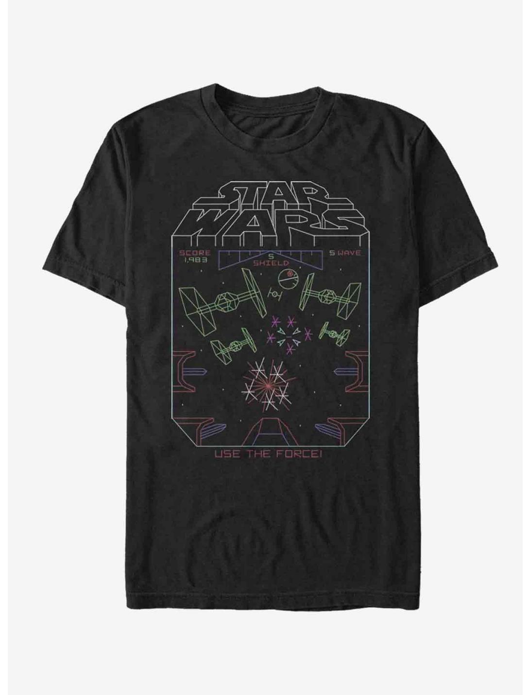 Star Wars Arcade Game T-Shirt, BLACK, hi-res