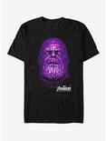 Marvel Avengers: Infinity War Thanos Portrait T-Shirt, BLACK, hi-res