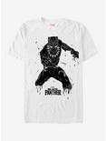 Marvel Black Panther 2018 Drip Pattern T-Shirt, WHITE, hi-res