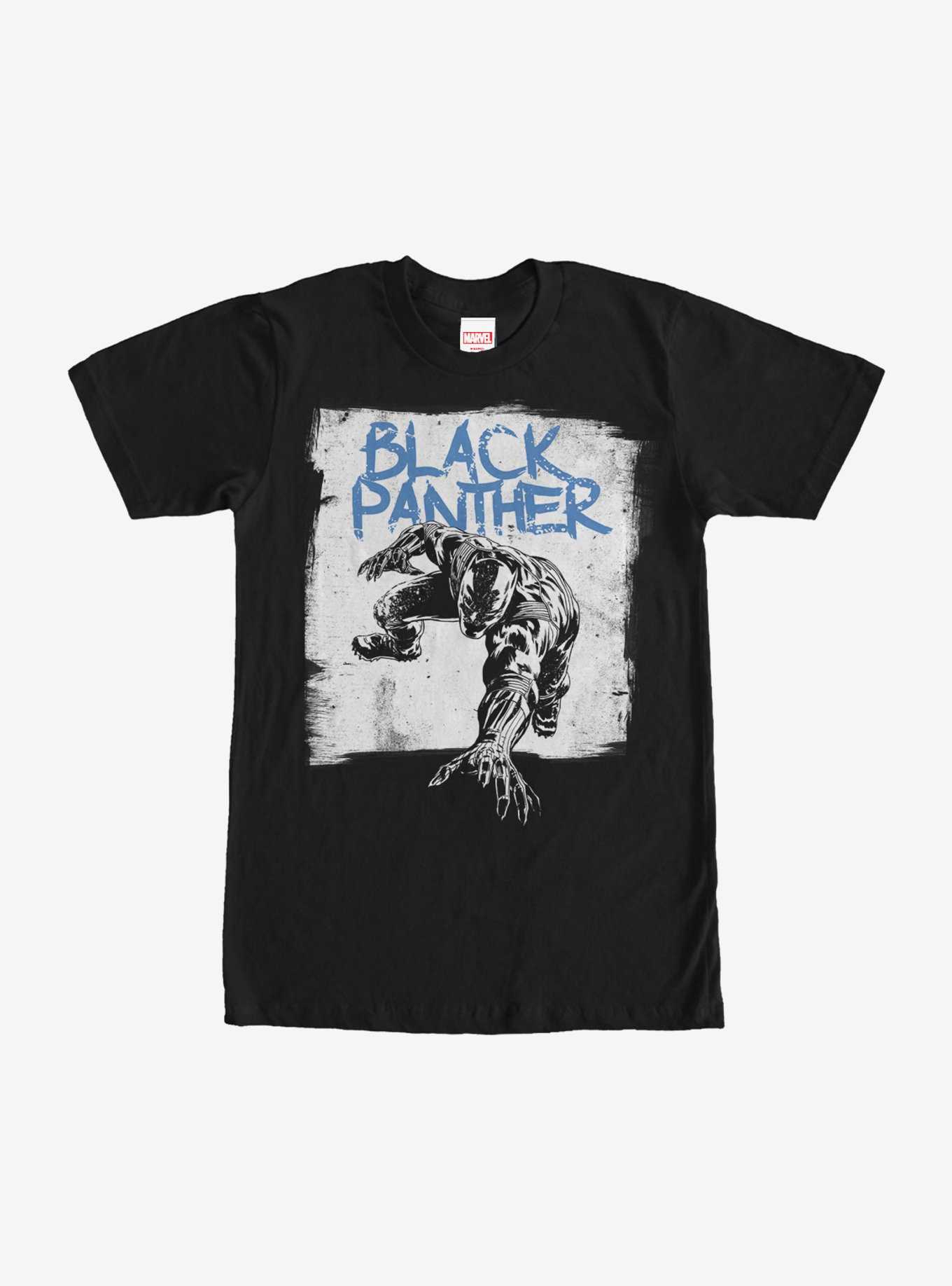 Marvel Black Panther Paint Print T-Shirt, , hi-res