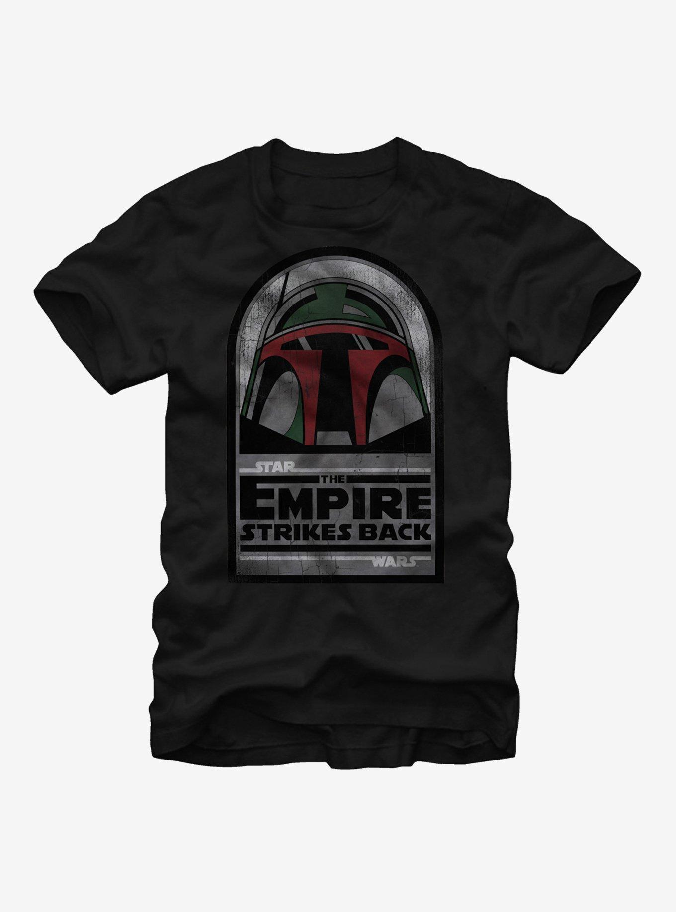 Star Wars Boba Fett Strikes Back T-Shirt, BLACK, hi-res