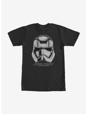 Star Wars Captain Phasma Distressed Helmet T-Shirt, , hi-res