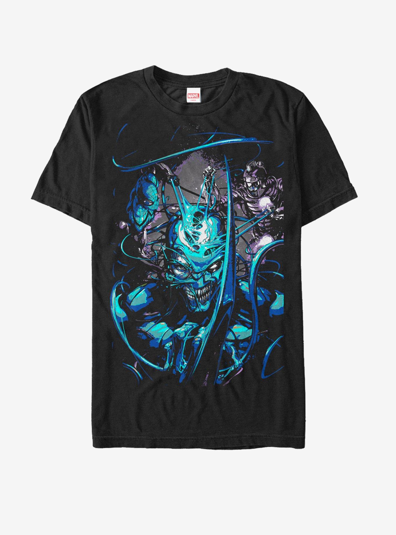 Marvel Carnage Fight T-Shirt, BLACK, hi-res