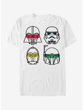 Star Wars Character Lines T-Shirt, WHITE, hi-res
