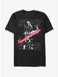 Star Wars Darth Vader Spray Print T-Shirt, BLACK, hi-res