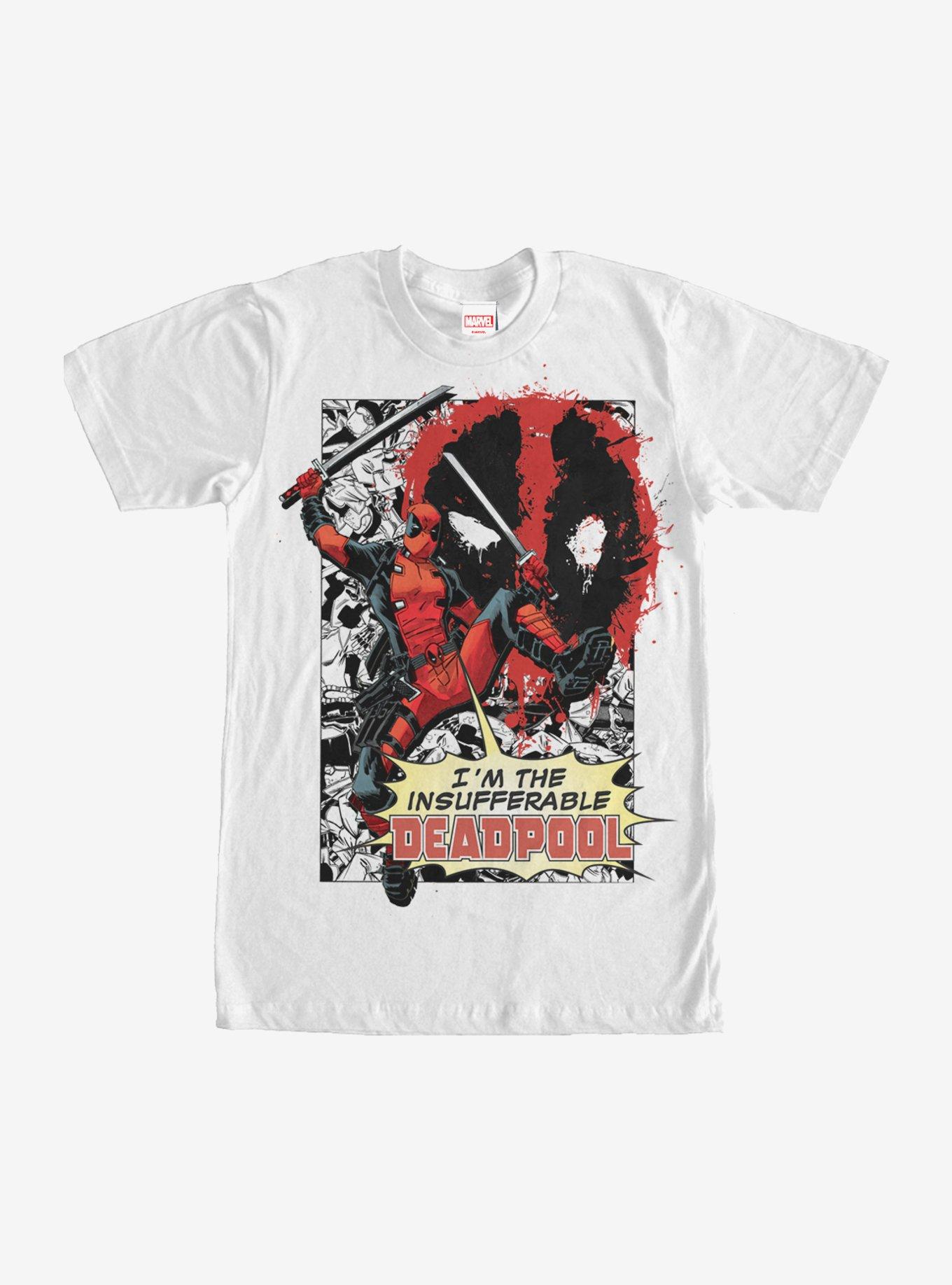 Deadpool t hotsell shirt hot topic