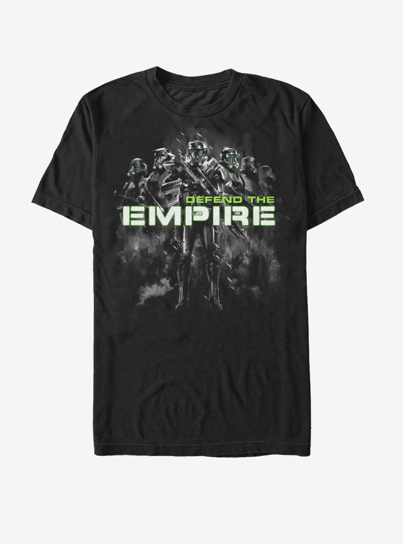 Star Wars Defend Empire Death Trooper T-Shirt, BLACK, hi-res