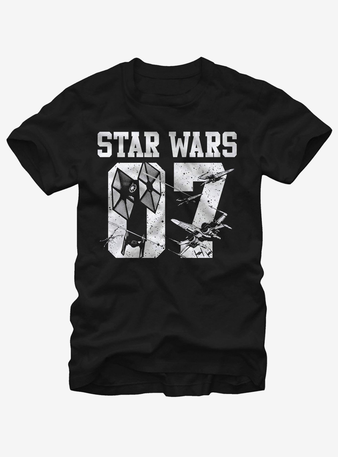 Star Wars The Force Awakens Battle T-Shirt, BLACK, hi-res