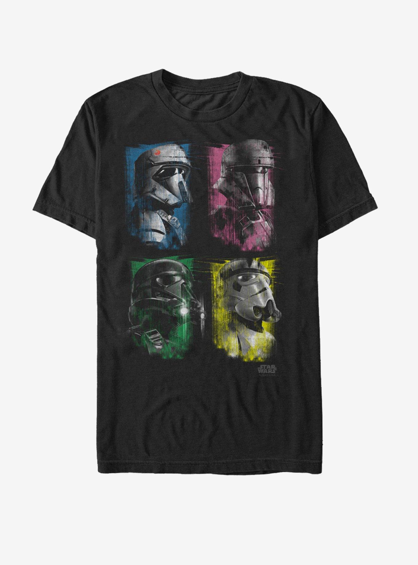Star Wars Galactic Defense Trooper Square T-Shirt, BLACK, hi-res