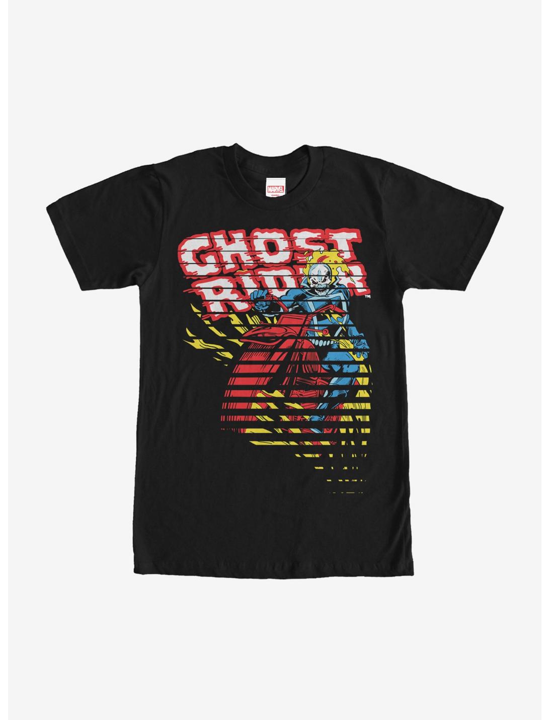 Marvel Ghost Rider Stripe T-Shirt, BLACK, hi-res