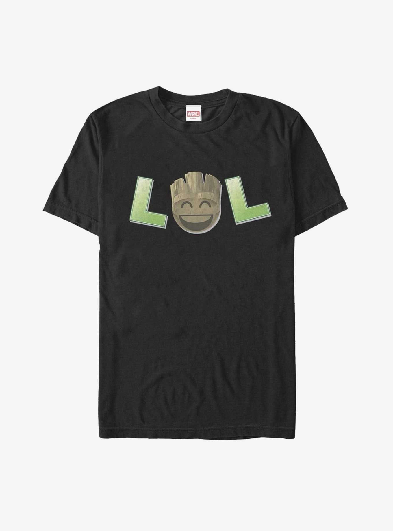 Marvel Guardians of the Galaxy Groot LOL Emoji T-Shirt, , hi-res