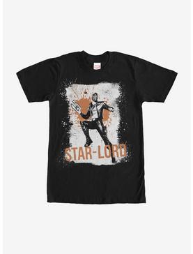 Plus Size Marvel Guardians of the Galaxy Star-Lord Splatter T-Shirt, , hi-res