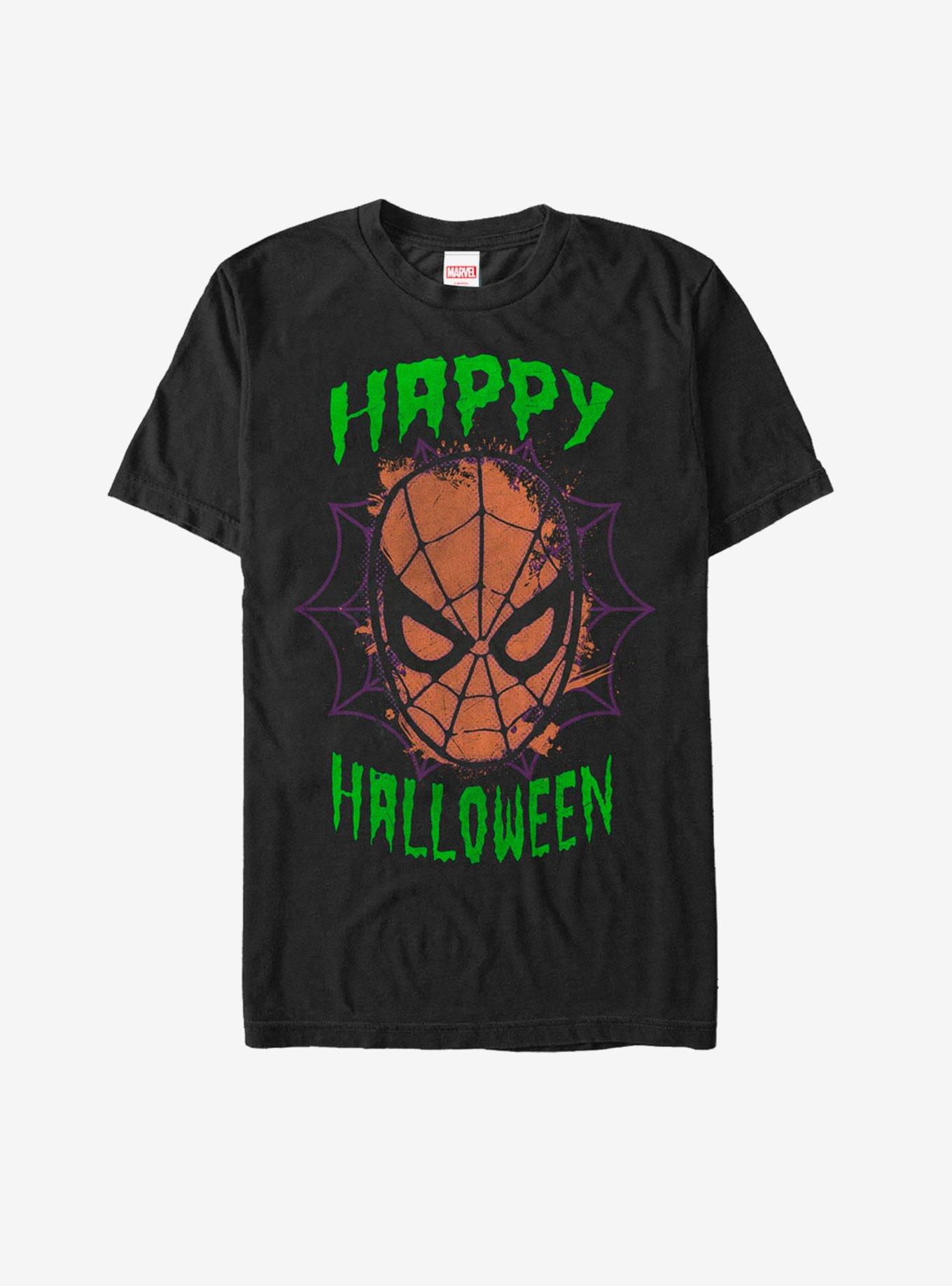 Marvel Happy Halloween Spider-Man T-Shirt, BLACK, hi-res