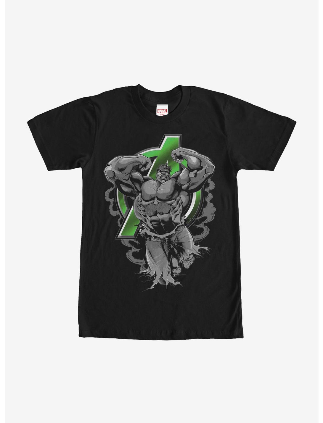 Marvel Hulk Avenger T-Shirt, BLACK, hi-res