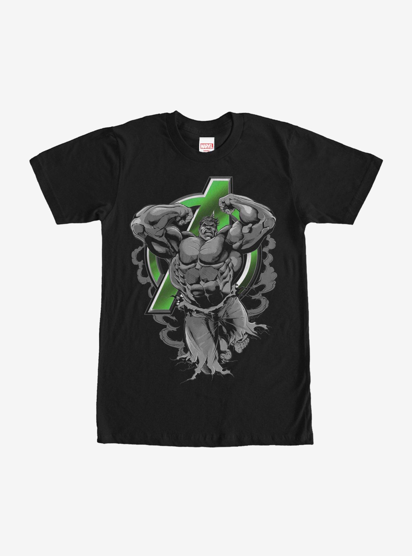 Marvel Hulk Avenger T-Shirt, BLACK, hi-res