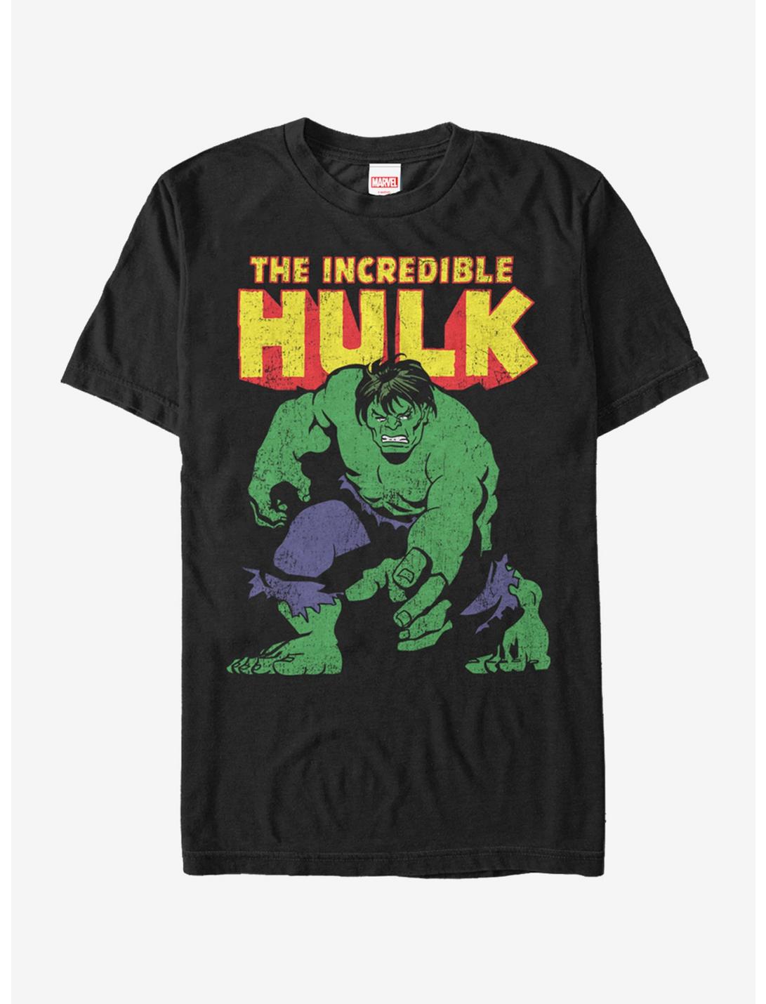 Marvel Incredible Hulk T-Shirt, BLACK, hi-res