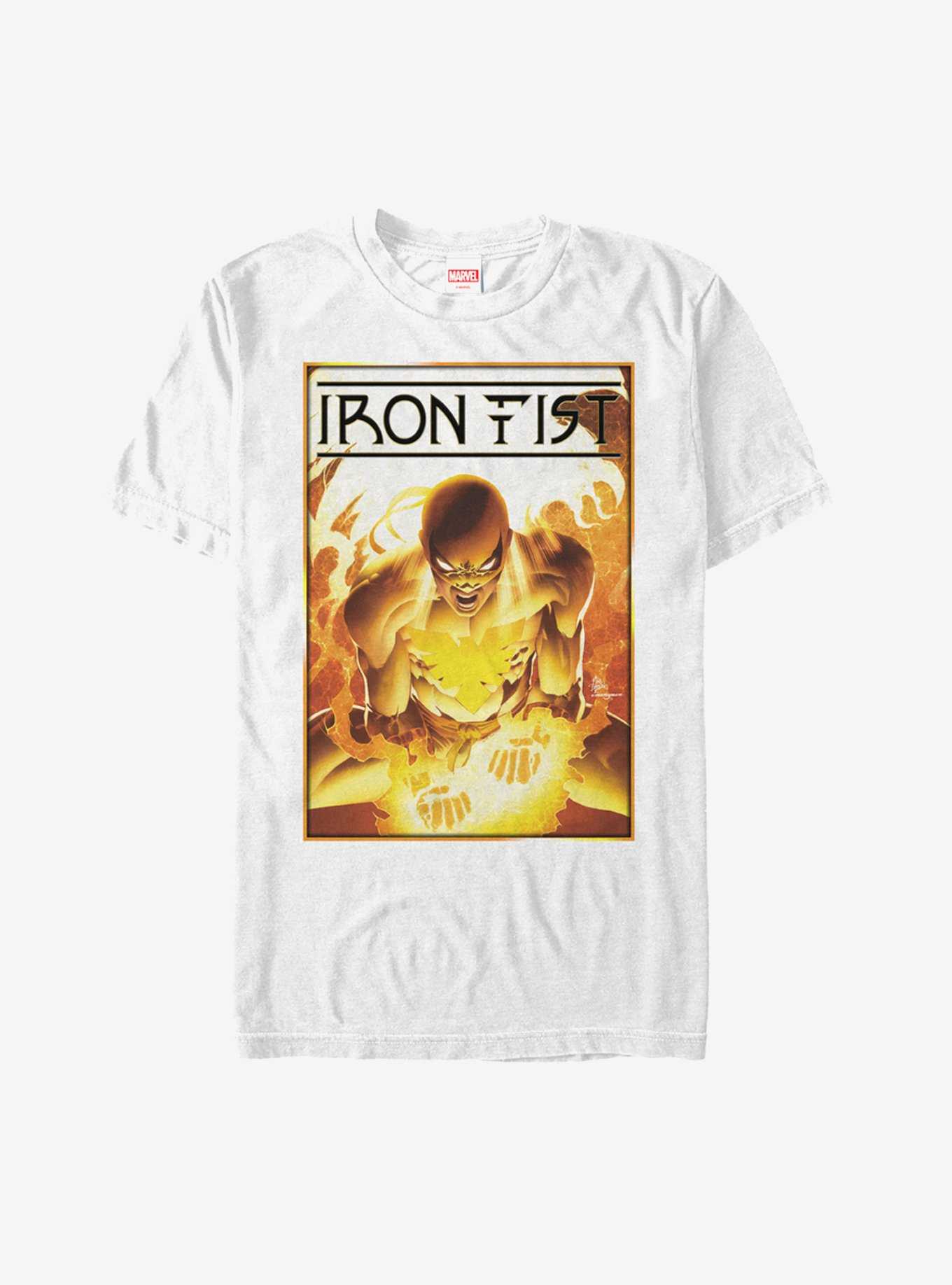 Marvel Iron Fist Flames T-Shirt, , hi-res